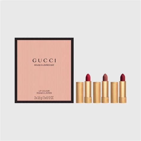 gucci miniature gift set|gucci lipstick gift set.